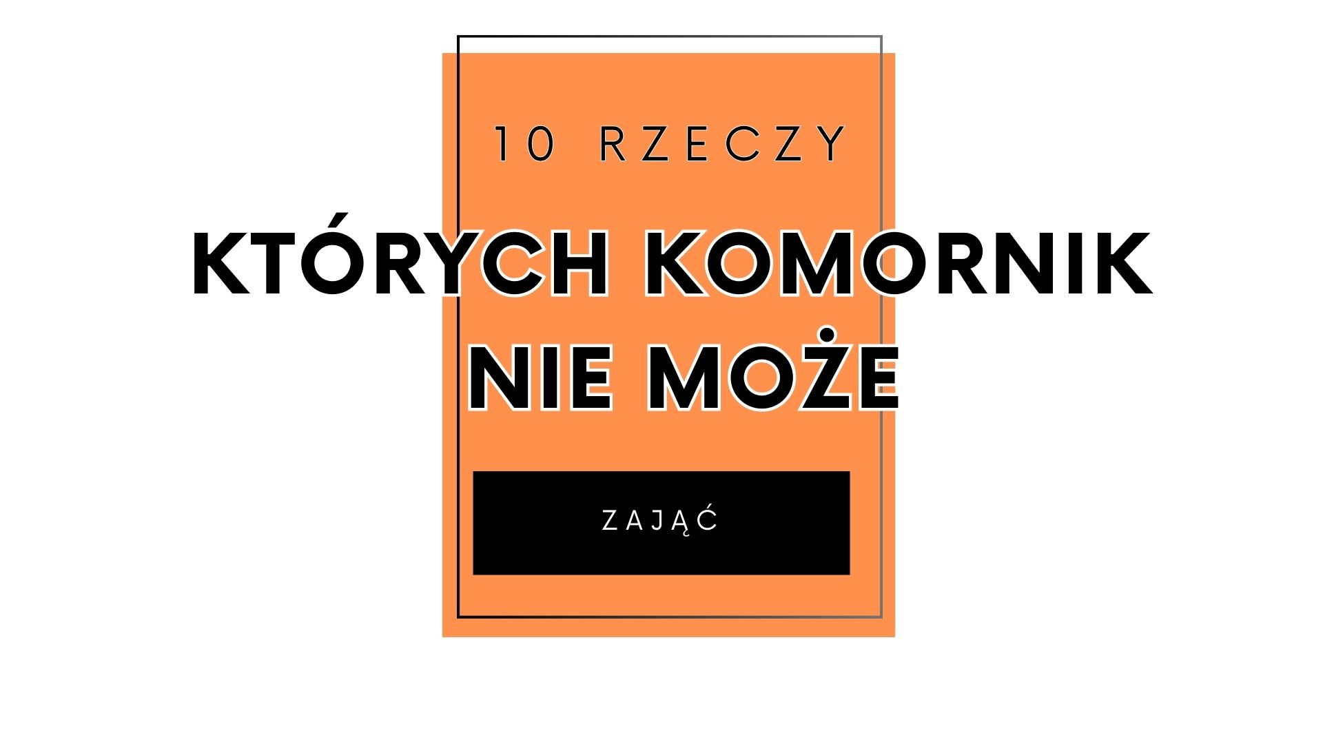 Read more about the article 10 rzeczy, których komornik nie może zająć