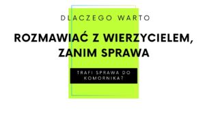 Read more about the article Rozmowa z wierzycielem – zanim sprawa trafi do komornika